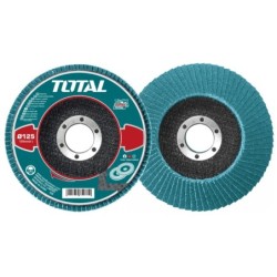 DISCO LIJA MILHOJAS P60 - ZIRCONIO - AMOLADORA 125MM