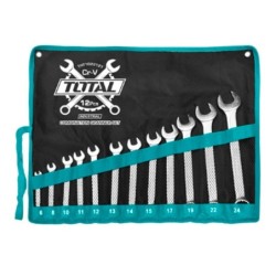 JUEGO LLAVES PLANAS 6-24MM ACERO MOLIBDENO - 12 PCS