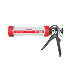 PISTOLA ALUMINIO 9" APLICACION SILICONA - LARGO 230mm DIAMETRO 51mm EMTOP