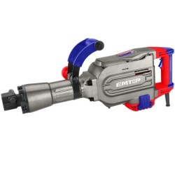 MARTILLO DEMOLICION 1700W 45J EMTOP (TIPO HEX - 2 CINCELES - CON MALETIN)