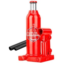 GATO HIDRAULICO 6 TON (210mm 410mm) CON VALVULA SEGURIDAD EMTOP