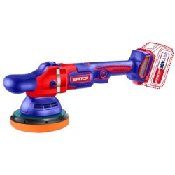 PULIDORA 150MM BATERIA 20V EMTOP P20S (BATERIA Y CARGADOR NO INCLUIDOS)