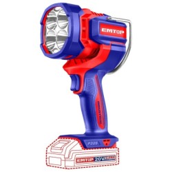 ** OBS ** LÁMPARA 22,5W 20V EMTOP - 2000 LUMENS - P20S (NO INCLUYE BATERÍA NI CARGADOR)