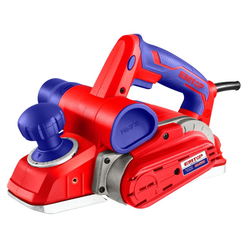 CEPILLO MADERA ELECTRICO 1050W EMTOP 82mm 3mm PROF