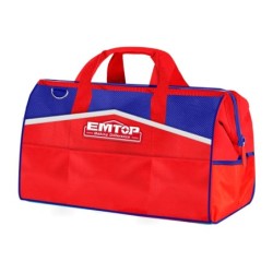BOLSA PORTAHERRAMIENTAS 13" 12KG CON BOLSILLO EXTERNO EMTOP