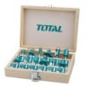 JUEGO 12 BROCAS FRESADO 6MM TOTAL