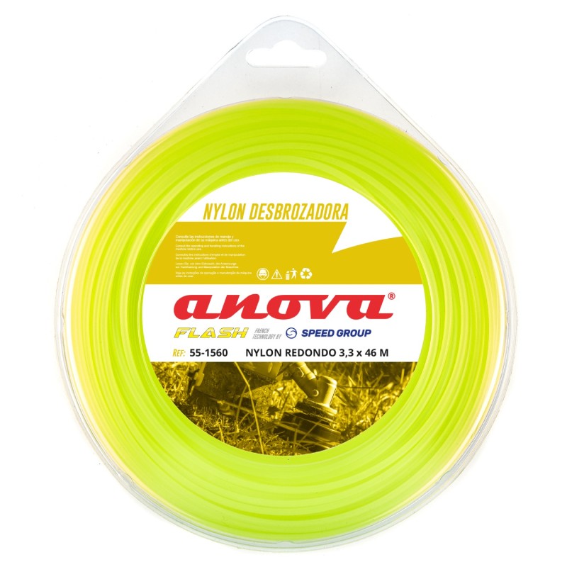 NYLON REDONDO ANOVA FLASH BLISTER 3.3 x 46