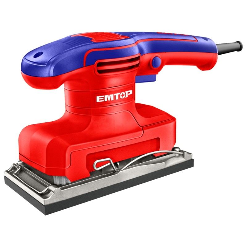 LIJADORA ELECTRICA 320W EMTOP (INCLUYE 5 LIJAS)