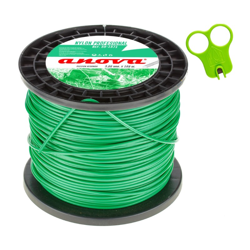 NYLON REDONDO  ANOVA BOBINA 3,00 x 168