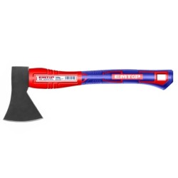 HACHA MADERA 0,8KG - MANGO DE FIBRA - EMTOP