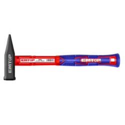 MARTILLO DE MECÁNICO 500g EMTOP (MANGO EN FIBRA - FORJADO)