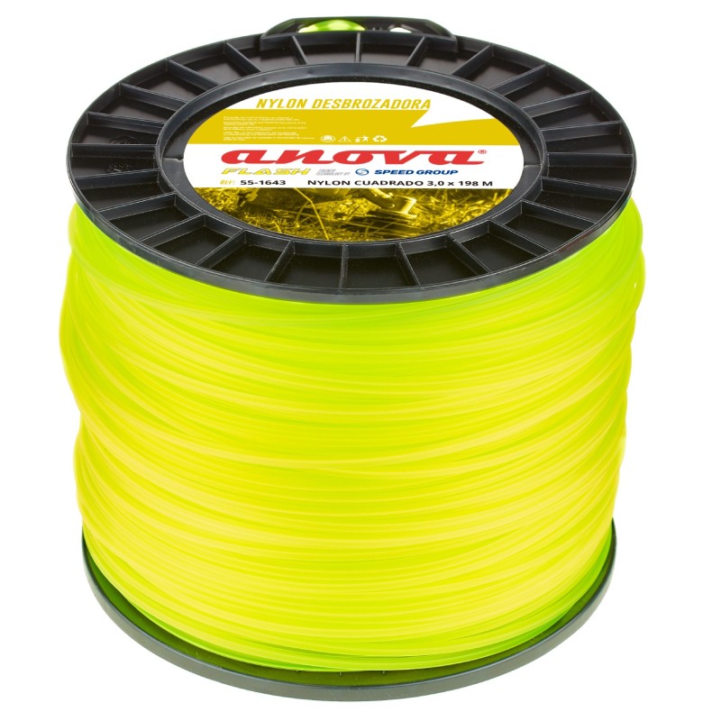 NYLON CUADRADO ANOVA FLASH BOBINA 3 x 198