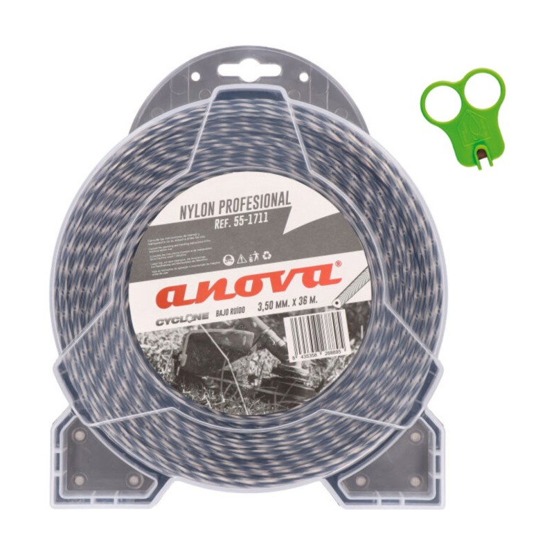 NYLON ANOVA CYCLONE BAJO RUIDO DISPENSER 3,50 x 36