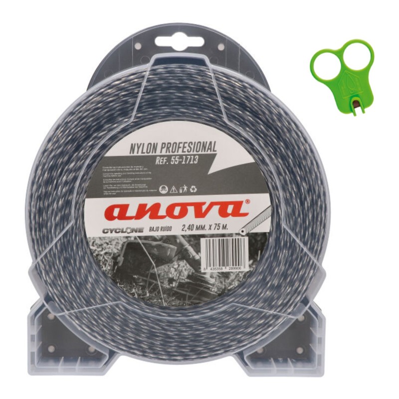 NYLON ANOVA CYCLONE BAJO RUIDO DISPENSER 2,40 x 75