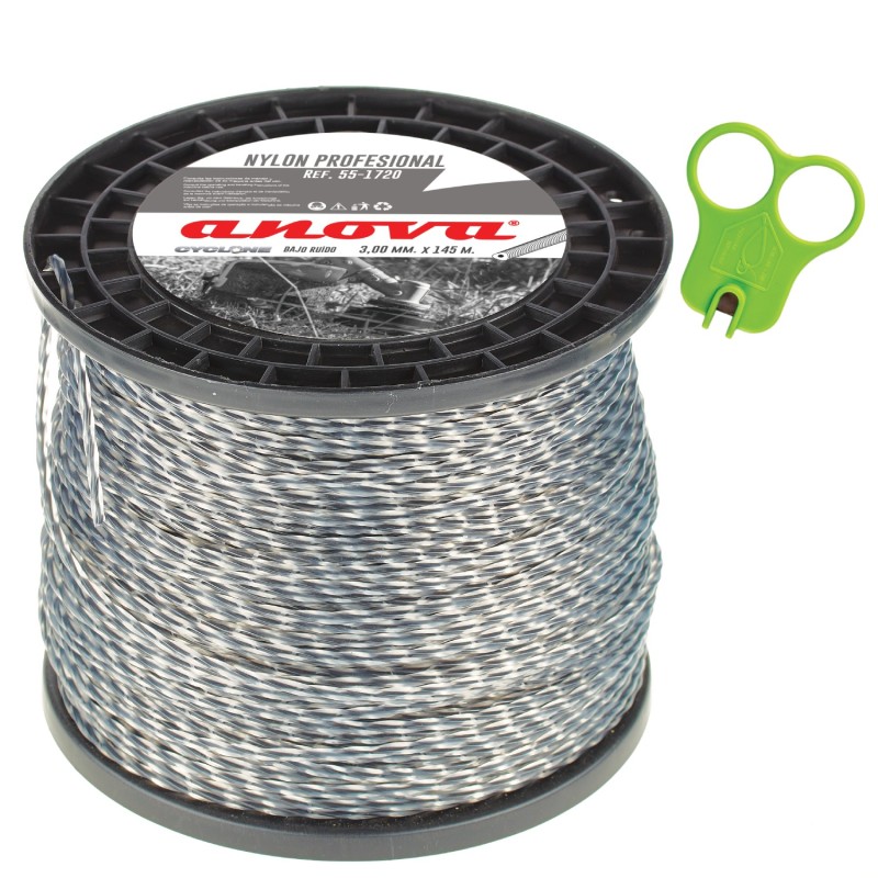NYLON ANOVA CYCLONE BAJO RUIDO BOBINA 3,00 x 145