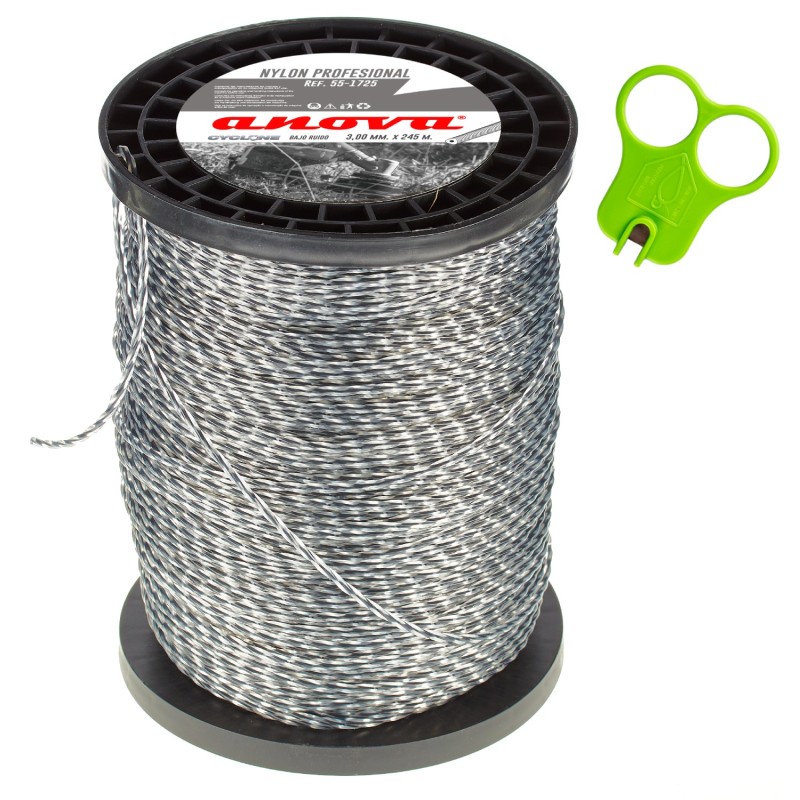 NYLON ANOVA CYCLONE BAJO RUIDO BOBINA 3,00 x 245