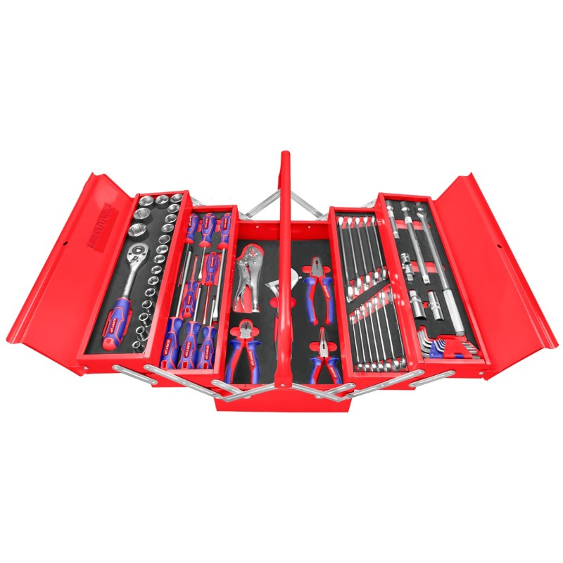 CAJA HERRAMIENTAS 108 PIEZAS EMTOP