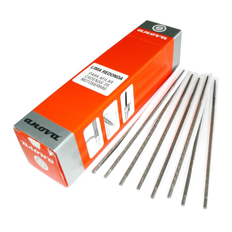 LIMA ANOVA 4,0  mm. - 5/32" (36 UNIDADES POR CAJA)