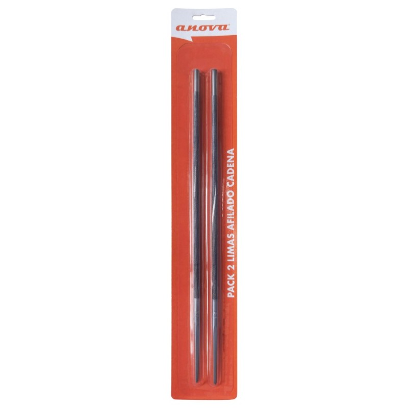 BLISTER 2 LIMAS AFILADO CADENA ANOVA 5.2mm - 13/64"