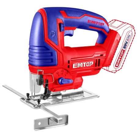 SIERRA DE CALAR EMTOP BATERÍA 20V - P20S - (CON 5 SIERRAS - NO INCLUYE BATERÍA NI CARGADOR)