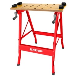BANCO DE TRABAJO PLEGABLE EMTOP - 100KG