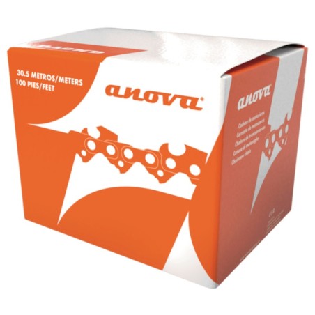 ROLLO CADENA ANOVA 3/8BP .043 PODADORAS 1,1MM