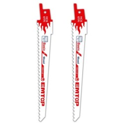 BLISTER 2 SIERRAS MADERA PARA SIERRA SABLE HCS (150mm ) EMTOP