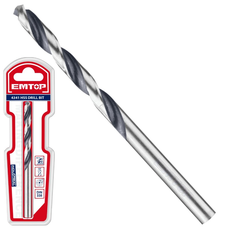BROCA TALADRO HSS (8MM - HSS4341 135º) EMTOP