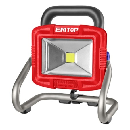 REFLECTOR LED 20V EMTOP - 900-1800 LUMENS - P20S (NO INCLUYE BATERÍA NI CARGADOR)