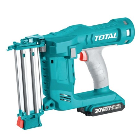 CLAVADORA BATERIA TOTAL 20V P20S (CON 2 BATERIAS 2Ah, CARGADOR, MALETIN)