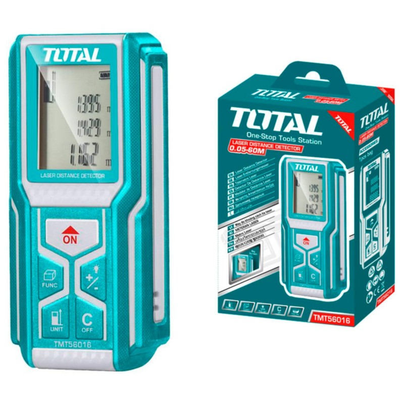 MEDIDOR LASER DE DISTANCIA TOTAL (0.05 - 60mt)