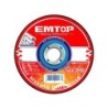DISCO CORTE METAL AMOLADORA 125MM 1.2MM EMTOP