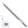 PUNTERO HEX PARA MARTILLO EDBRH2201 28X520