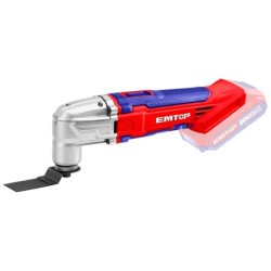MULTIHERRAMIENTA EMTOP BATERÍA 20V - P20S - (8 ACCESORIOS - NO INCLUYE BATERÍA NI CARGADOR)