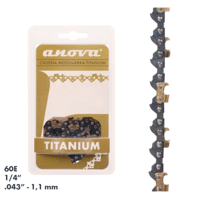 CADENA ANOVA TITANIUM 1/4" - .043" - 60 E
