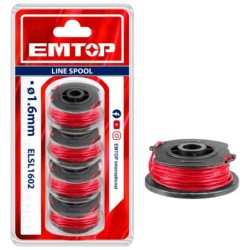 BLISTER 4 CARRETES NYLON RECAMBIO PARA CORTABORDES ELGT20018