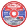 DISCO CORTE METAL AMOLADORA 230MM 2,00MM EMTOP