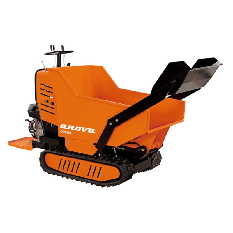 CARRETILLA ORUGAS CONSTRUCCION 9HP 500KG ANOVA - CON PALA CARGA