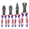 CONJUNTO 4 ALICATES Cr-V EMTOP (COMBINADO 8" - CORTE 8" - PINZA 8,5" - TENAZA 8,5")