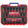 JUEGO 24 BROCAS FRESADO 6MM EMTOP