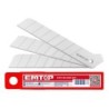 BLISTER 10 CUCHILLAS CUTTER 18x100mm EMTOP