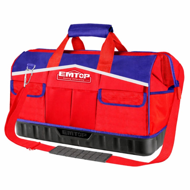 BOLSA HERRAMIENTAS 16" - 20KG EMTOP (41x23,5x26 CM)