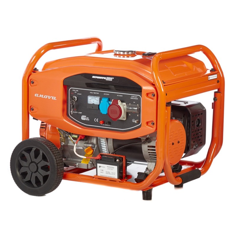 GENERADOR GASOLINA TRIFASICO 7000W / 8.75 KVA - 8.6A