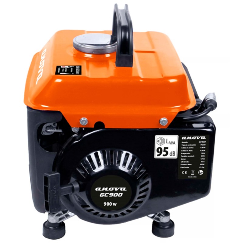 GENERADOR ANOVA GASOLINA 900W 2HP - 63cc
