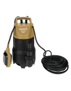 BOMBA ELECTRICA SUMERGIBLE AGUAS SUCIAS 750W EN FIBRA NERGA - BRICOGARDEN