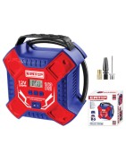 COMPRESOR AIRE EMTOP BATERIA 12V (11 BAR - 35L/min - CON ENCHUFE MECHERO COCHE)