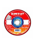 DISCO CORTE METAL AMOLADORA 230MM 1,90MM EMTOP